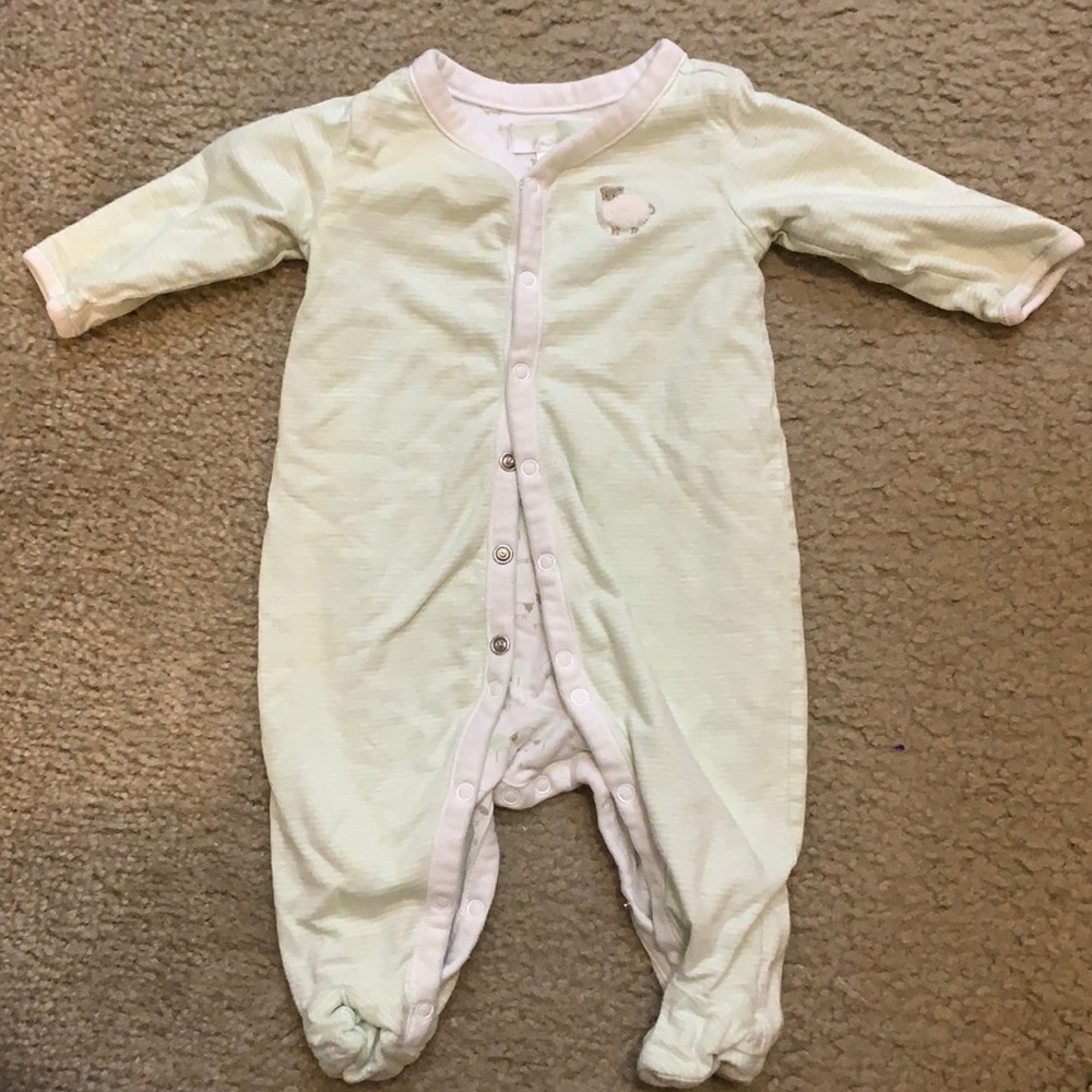 Janie and Jack reversible Pajama onesie